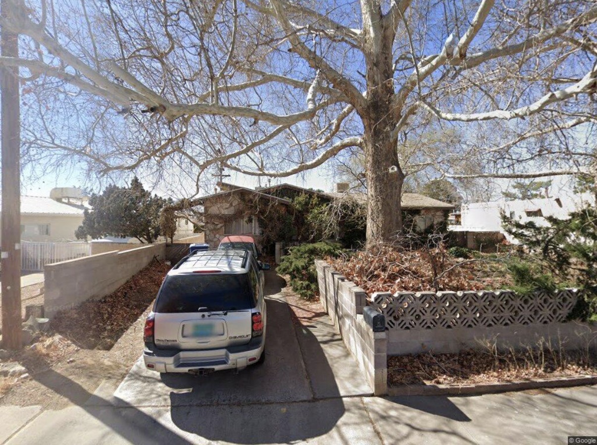 Front exterior of the Albuquerque investment property