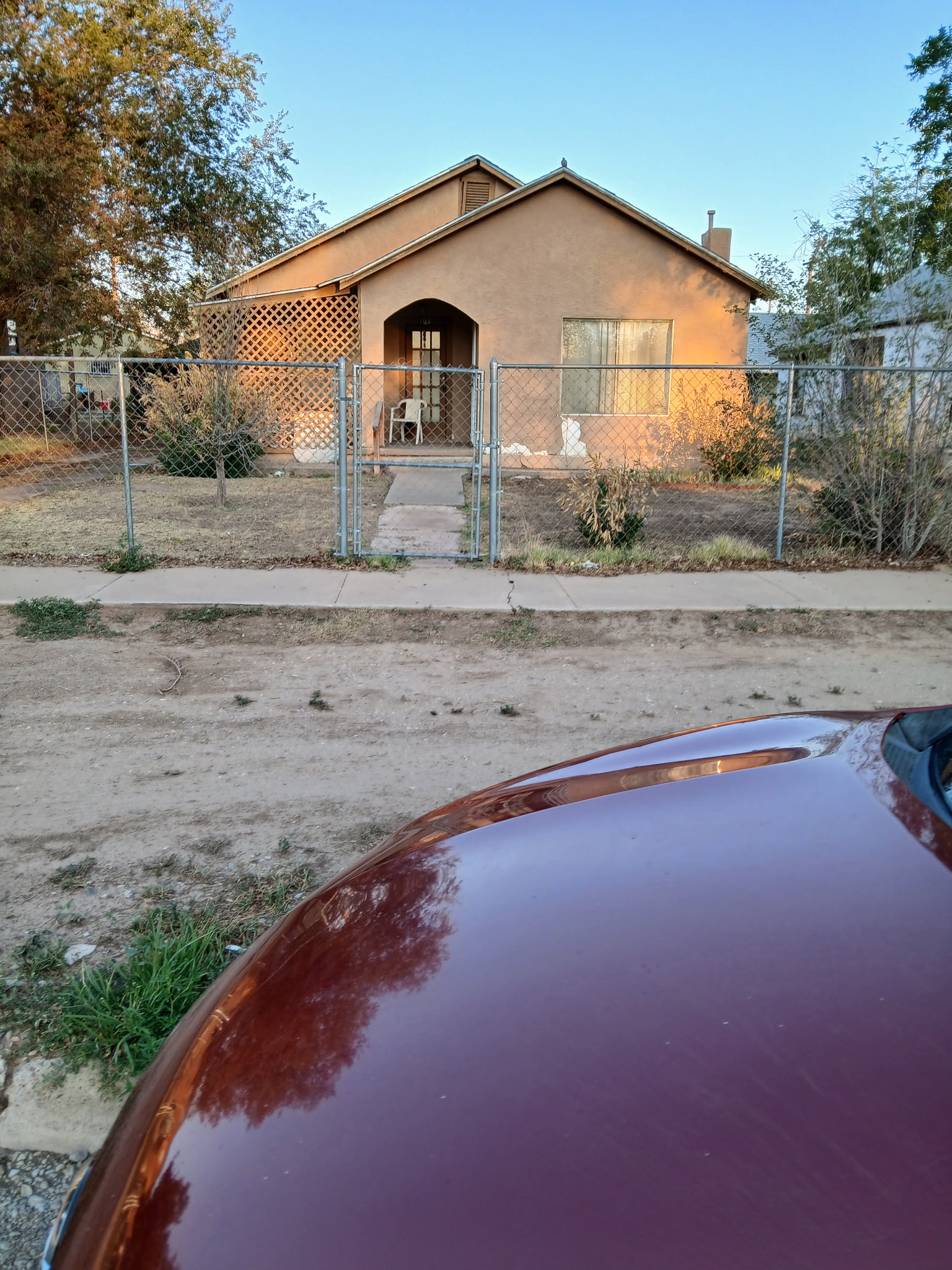 Front exterior of the Roswell investment property