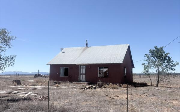Front exterior of the Moriarty investment property