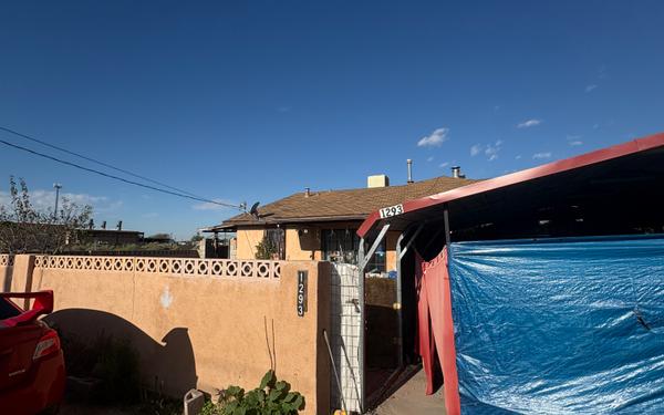 Front exterior of the Bernalillo investment property