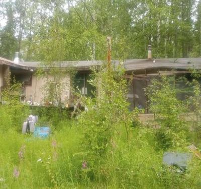 Front exterior of the North Pole investment property