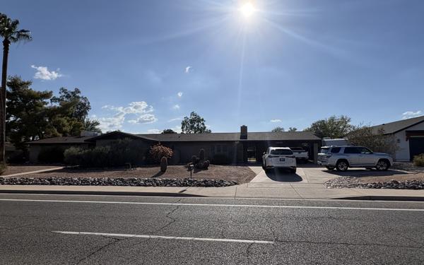 Front exterior of the Scottsdale investment property