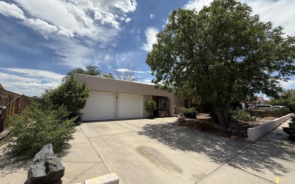 Front exterior of the Albuquerque investment property