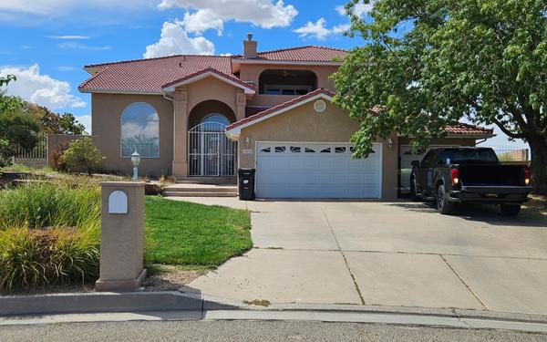 Front exterior of the Rio Rancho investment property
