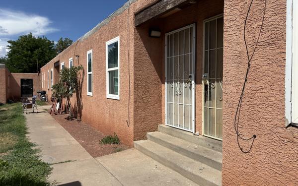 Front exterior of the Albuquerque investment property