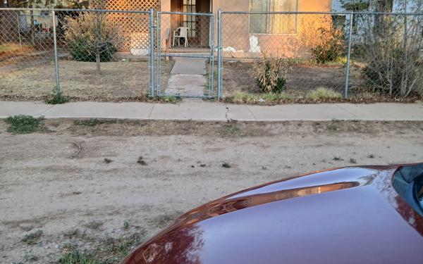 Front exterior of the Roswell investment property