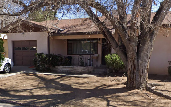 Front exterior of the Albuquerque investment property