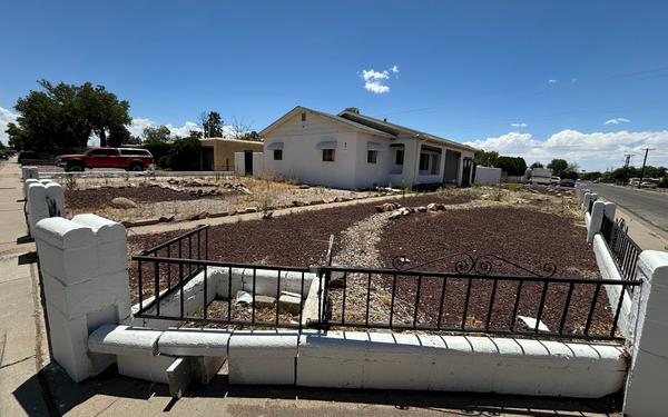 Front exterior of the Albuquerque investment property