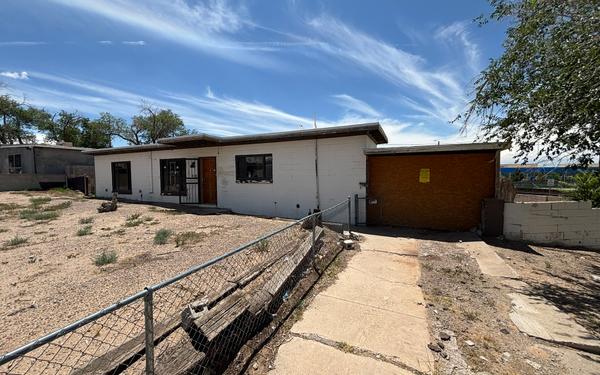 Front exterior of the Albuquerque investment property